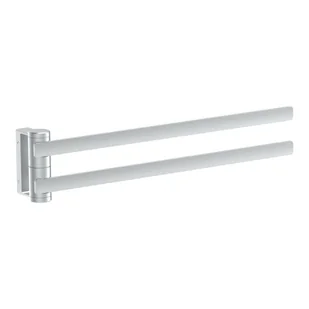 Wieszak na ręcznik Neo 45 cm podwójny Chrom Sensea - Wieszaki łazienkowe - miniaturka - grafika 1