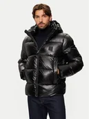 Kurtki męskie - Calvin Klein Kurtka zimowa K10K113721 Czarny Regular Fit - miniaturka - grafika 1