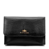 Kosmetyczki, organizery i kuferki - Wittchen Kosmetyczka ze skóry o egzotycznej fakturze z lusterkiem - miniaturka - grafika 1