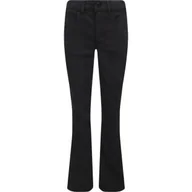Spodnie sportowe damskie - Guess Spodnie | flare fit - miniaturka - grafika 1