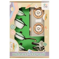 Zabawki AGD - Naczynia kuchenne +kuchenka Mega Creative - miniaturka - grafika 1