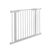 Zabezpieczenia dla dzieci - Bramka barierka ochronna zabezpieczająca drzwi schody Max4b rozporowa do 103 cm - biała - miniaturka - grafika 1