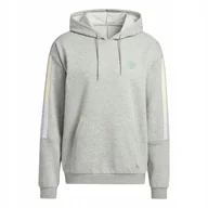 Bluzy męskie - Bluza męska adidas Donovan Mitchell szara HB6761 L - miniaturka - grafika 1