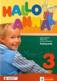 Hallo Anna 3. Podręcznik. Szkoła podstawowa + 2CD - Książki do nauki języka niemieckiego - miniaturka - grafika 1