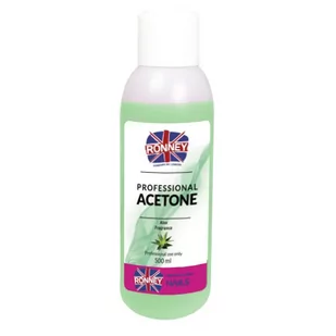 Ronney Aceton do zmywania hybrydy Aloes 100 ml - Zmywacze i cleanery do paznokci - miniaturka - grafika 1