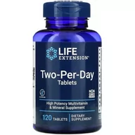 Witaminy i minerały dla sportowców - Life Extension Two-Per-Day Tablets - 120 Tablets - miniaturka - grafika 1