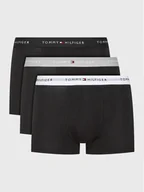 Majtki męskie - Tommy Hilfiger Komplet 3 par bokserek UM0UM02763 Czarny - miniaturka - grafika 1