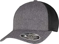 Czapki damskie - Flexfit Czapka baseballowa unisex, grafitowy/czarny, jeden rozmiar - miniaturka - grafika 1