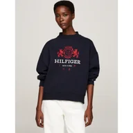 Bluzy damskie - Tommy Hilfiger Bluza varsity | Regular Fit - miniaturka - grafika 1