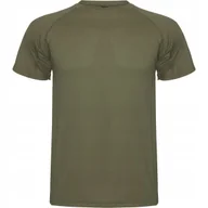 Koszulki męskie - Koszulka Sportowa Męska T-shirt CONTROL DRY ROLY 0425 ZIELEŃ WOJSKOWA L - miniaturka - grafika 1