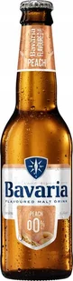 BAVARIA PIWO BEZALKOHOLOWE BRZOSKWINIA 0.0% 330ML X 6SZT - Soki i napoje niegazowane - miniaturka - grafika 1
