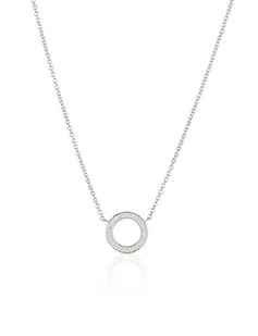 THOMAS SABO Thomas Sabo damski łańcuszek ke1650  051  14 srebro wysokiej próby cyrkonia biała Kolor srebrny, biały KE1650-051-14-L45v - Naszyjniki - miniaturka - grafika 1