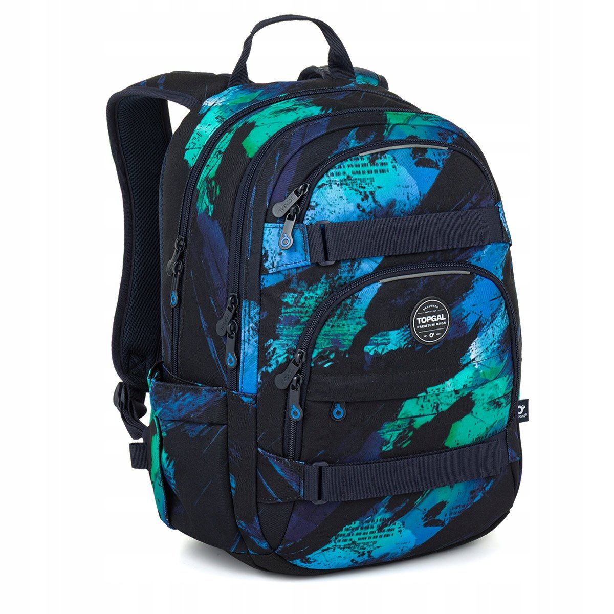 Plecak młodzieżowy Azure Splash Topgal Viki 26045 6-8 klasa, lekki