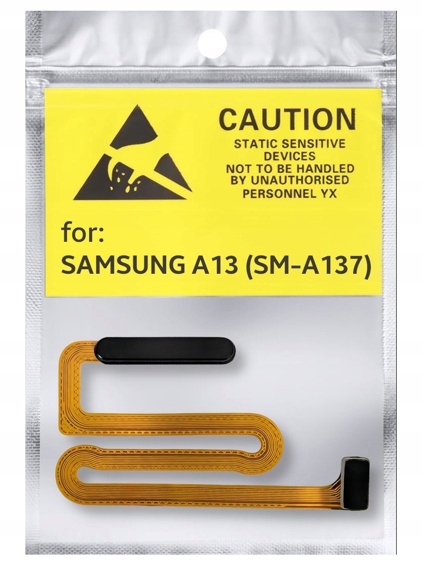Oryginał Czytnik Linii Papilarnych do Samsung A13 SM-A137 Power Czarny 5904858323418