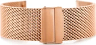 Akcesoria do smartwatchy - Bransoleta Pacific M8 - siatka HQ - rosegold 24mm - miniaturka - grafika 1