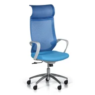 Fotele i krzesła biurowe - B2B Partner Krzesło biurowe WILLIE, niebieske 910012 - miniaturka - grafika 1