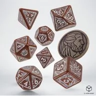 Akcesoria do gier planszowych - Komplet kości Wiedźmin. Geralt. Druh Płotki Q-Workshop - miniaturka - grafika 1