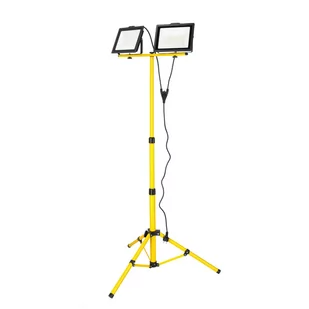 Zestaw halogen LED 2x100W + statyw 170cm 6000K naświetlacz IP65 - Lampy ogrodowe - miniaturka - grafika 1