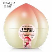 Kremy i maski do rąk - Bioaqua Mleko do Rąk Brzoskwinie 30g Peaches Milk - miniaturka - grafika 1