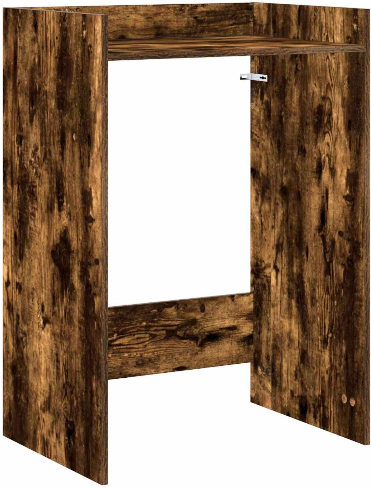 vidaXL Szafka na pralkę Dąb wędzony 67,5 x 48 x 97 cm