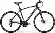 Rowery - Rower crossowy Merida CROSSWAY 15 L(55) GLOSSY BLACK(MATT SILVER) - miniaturka - grafika 1