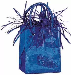 Obciążnik do balonów Mini torebka prezentowa granatowa - 178 g - Balony i akcesoria - miniaturka - grafika 1