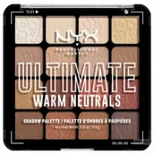 Cienie do powiek - NYX Professional Makeup - ULTIMATE - SHADOW PALETTE - Paleta 16 cieni do powiek - 05 WARM NEUTRALS - 16 x 0,8 g - miniaturka - grafika 1
