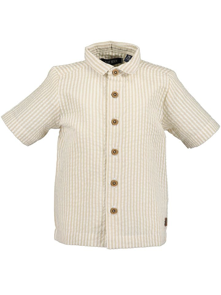 Blue Seven Koszula w kolorze beżowym