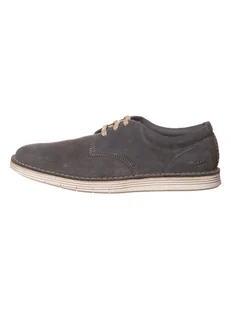 Clarks Skórzane trzewiki "Forge Vibe" w kolorze szarym - Półbuty męskie - miniaturka - grafika 1