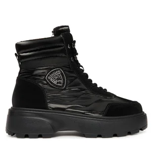 Trapery Blauer F5BLANCA03/NYP Czarny - Botki damskie - miniaturka - grafika 1