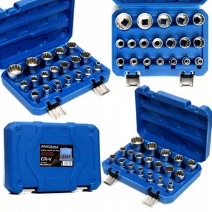 Klucze Nasadowe Torx E8-E32mm KD10347 19ELEM Kraft - Klucze i nasadki - miniaturka - grafika 1