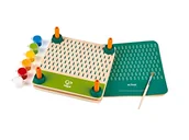 Zabawki kreatywne - Hape E5574 Flower Press Art DIY Kit, Made From Bamboo, Arts and Craft Outdoor Toys - miniaturka - grafika 1