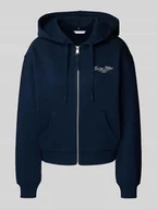 Bluzy damskie - Bluza rozpinana o kroju regular fit z czystej bawełny - miniaturka - grafika 1