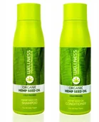 Szampony do włosów - Zestaw Wellness szampon+odżywka Z KONOPII 2x500ml - miniaturka - grafika 1