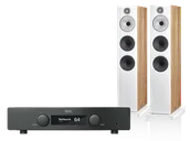 Zestawy stereo - Hegel H95 (czarny) + 603 S3 (dąb) - miniaturka - grafika 1