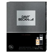 Zestawy perfum męskich - David Beckham DAVID Zestaw upominkowy CLASSIC, woda toaletowa 40 ml + dezodorant w sprayu 150 ml 3616302038046 - miniaturka - grafika 1