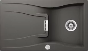 Zlewozmywak Schock WATERFALL D-100 Cristadur Silverstone - Zlewozmywaki - miniaturka - grafika 1