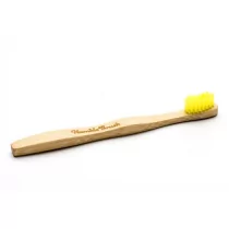 HUMBLE BRUSH Szczoteczka do zębów bambusowa dla dzieci żółta - Szczoteczki do zębów dla dzieci - miniaturka - grafika 1