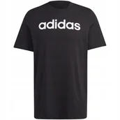 Koszulki męskie - Koszulka męska adidas Essentials Single Jersey Linear Embroidered Logo Tee - miniaturka - grafika 1