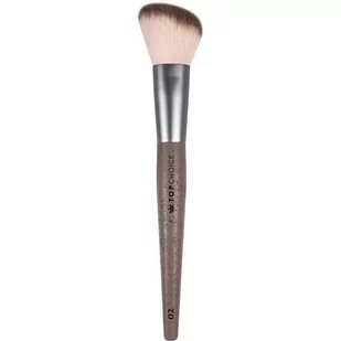 Top Choice Pędzel do różu 02 "MAKE COFFEE UP" 39355) 1szt - Pozostałe akcesoria do makijażu - miniaturka - grafika 1