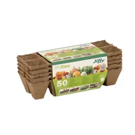 Pozostałe akcesoria do uprawy roślin - Wielodoniczka torfowa 10 otworów kwadratowych 4,5 x 4,5 cm 5 szt. - miniaturka - grafika 1