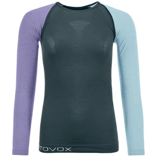 Koszulka damska Ortovox 120 Comp Light Long Sleeve W Rozmiar: S / Kolor: szary - Koszulki sportowe damskie - miniaturka - grafika 1