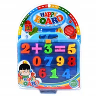 Tablice dla dzieci - TABLICA MAGNETYCZNA KREDOWA + MAGNESY CYFRY NAUKA LICZENIA MATEMATYKA - miniaturka - grafika 1