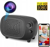 Minikamery i aparaty szpiegowskie - Mikro Kamera WiFi 4K/FHD, Ukryta w Głośniku Bluetooth (zasięg cały świat) + Zapis + Detekcja Ruchu.. - miniaturka - grafika 1