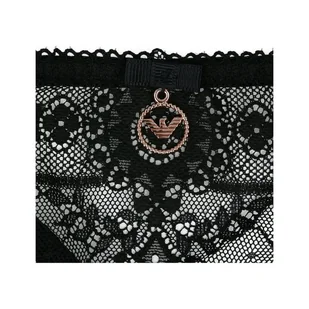 Emporio Armani Koronkowe figi brazylijskie - Majtki damskie - miniaturka - grafika 1