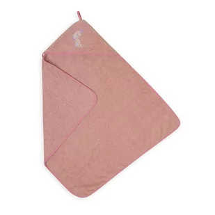 MATEX Kąpielowe okrycie niemowlęce ROBIN 80x80 [TB0393_10] różowy - Okrycia kąpielowe dla dzieci - miniaturka - grafika 2