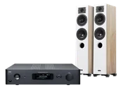 Zestawy stereo - NAD C 389 (czarny) + Diva 5 (dąb) - miniaturka - grafika 1