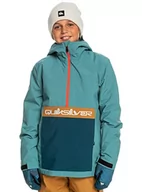 Kurtki i płaszcze dla chłopców - Quiksilver Zamek błyskawiczny dla chłopców niebieski L/14 - miniaturka - grafika 1