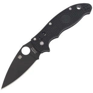 Nóż składany Spyderco Manix 2 FRCP Black / Black Blade Plain (C101PBBK2) - Noże - miniaturka - grafika 1