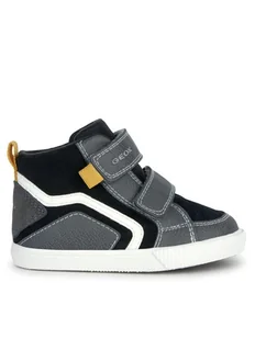 Geox Sneakersy B Kilwi Boy B36A7E 022ME C0017 M Czarny - Buty dla chłopców - miniaturka - grafika 1